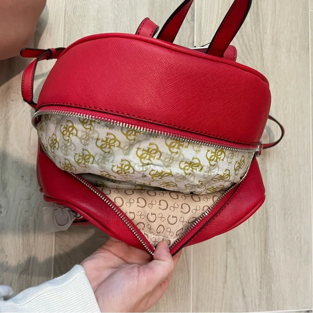 GUESS Red Backpack - Picture 6 of 8